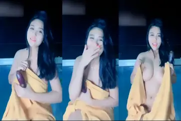 Miya Toge Main Terong Bikin Para Pria Sange Berat
